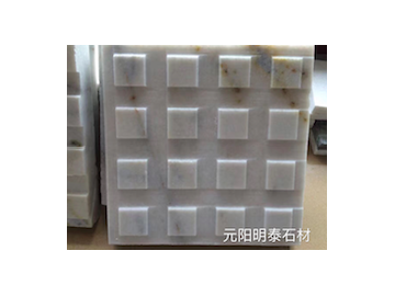 水晶白路沿、碎石、臺階、步道、拼板、墻石等）