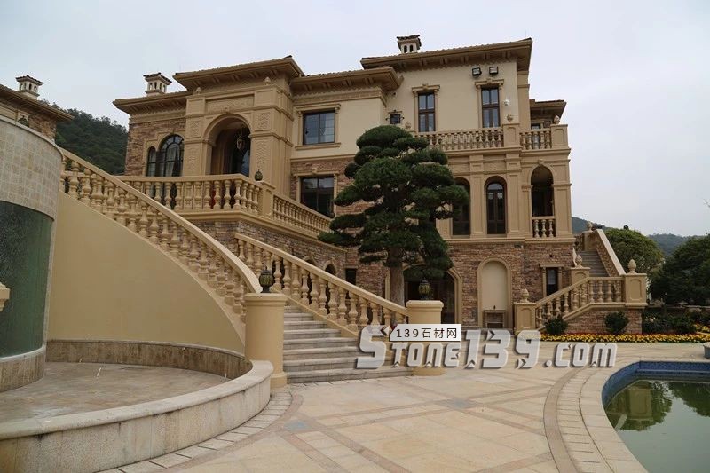 大理石豪宅家裝，中信山語湖別墅