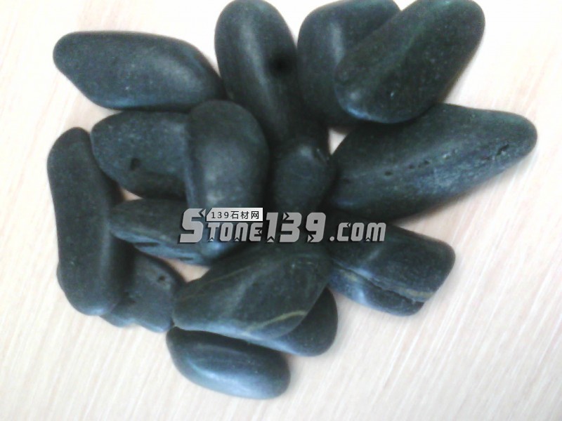 供應黑色鵝卵石