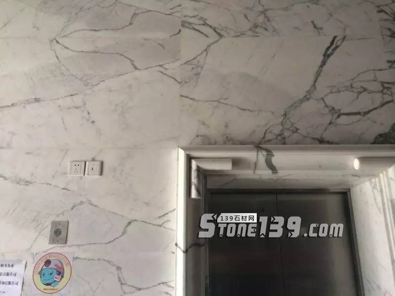 雪花白大理石經(jīng)典裝飾設(shè)計(jì)案例-感受奢華紋理之美