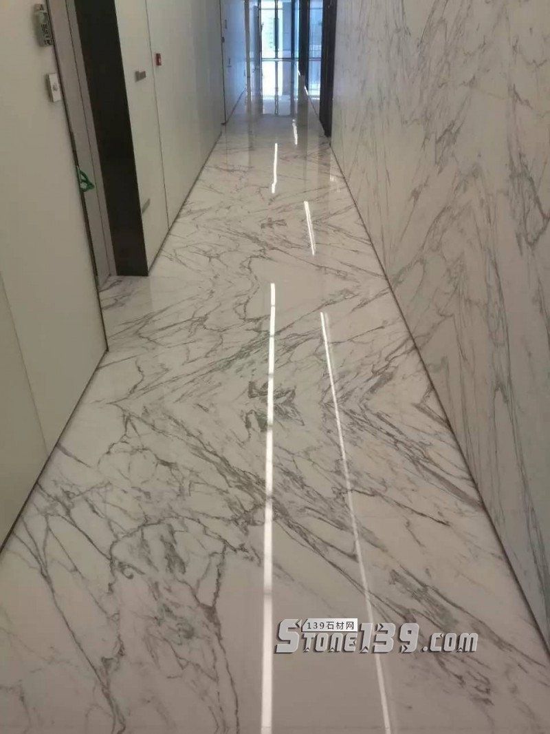 雪花白大理石經(jīng)典裝飾設(shè)計(jì)案例-感受奢華紋理之美