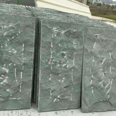 四川青砂巖自然面貼墻石材成品