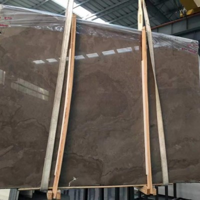 咖啡木紋大板（反切環形紋）