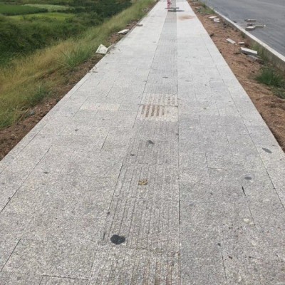 遂昌紅盲道地鋪、麗水霞紅新664地鋪應用