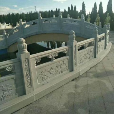 青石欄桿，石雕欄桿，石欄板，橋欄板