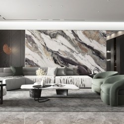 現代感奢華巖板 全屋定制 超薄巖板 廠家供應 全規格尺寸