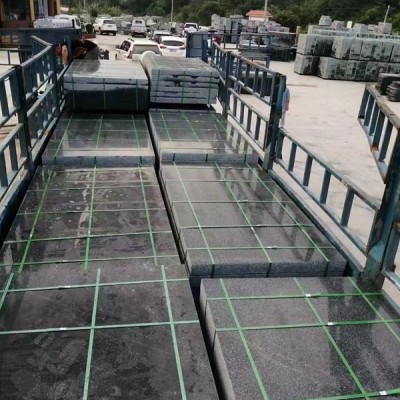 廣西鐘山青磨光面成品厚板發貨