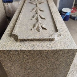 江西黃銹石廠礦一體花崗巖異形產品