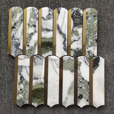 冷翡翠+金屬馬賽克